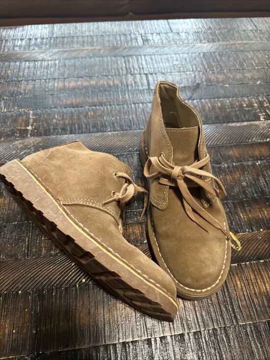 L.L. Bean Shoes - L.L Bean Stonington Tan Brown Suede Boots 7 Chukka EUC